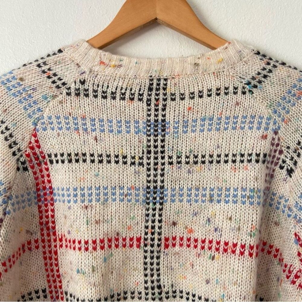 Topshop Check Pattern Sweater - Picture 9 of 12